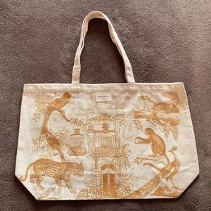 Sezane Canvas Tote NEW